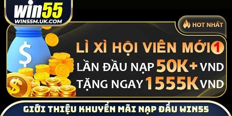Giới thiệu nhanh về khuyến mãi nạp đầu WIN55