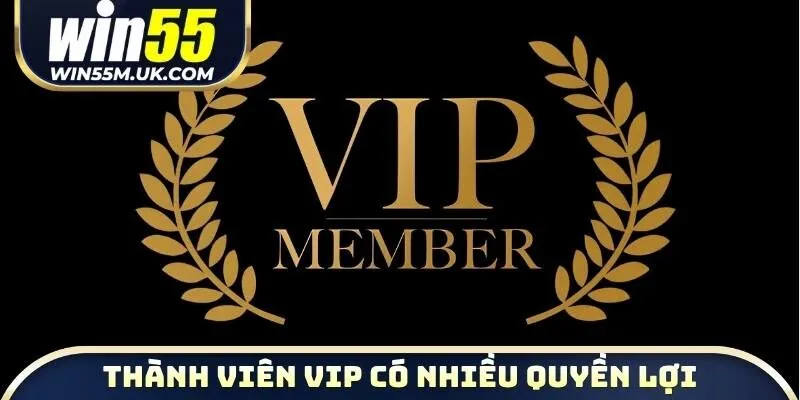 Thành viên VIP nhận được nhiều quyền lợi